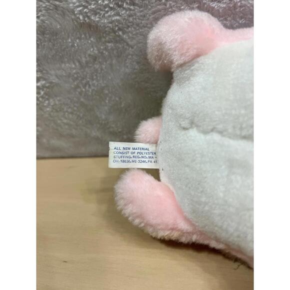 FLOMO Kids Pastel Plush Turtle Soft Stuffed Animal – 8” Felt Leaf Hat – Vintage - Picture 9 of 10